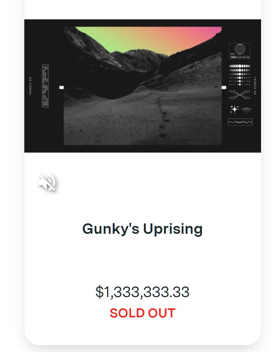 Most expensive NFT song